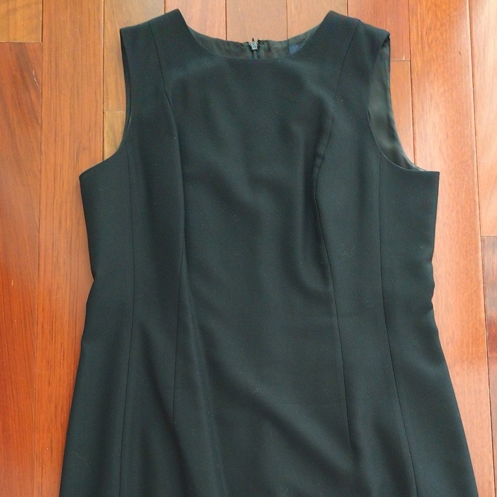 Brooks Brothers Wool Sheath Dress in Black size 12